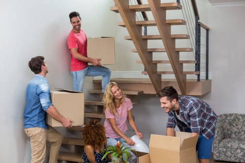 Man with van removal service ready for a local move in Haringey