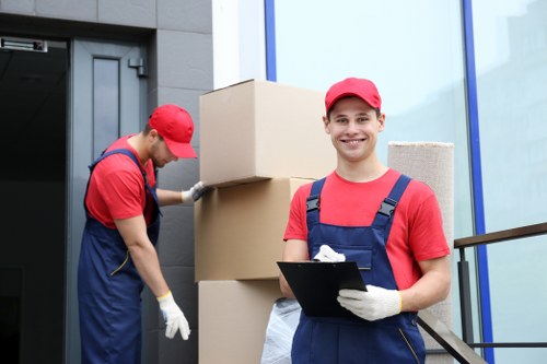 Office relocation planning in Haringey with business moving supplies