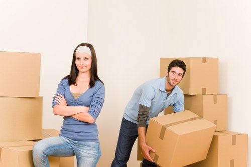 Careful loading process by Haringey Man And Van staff