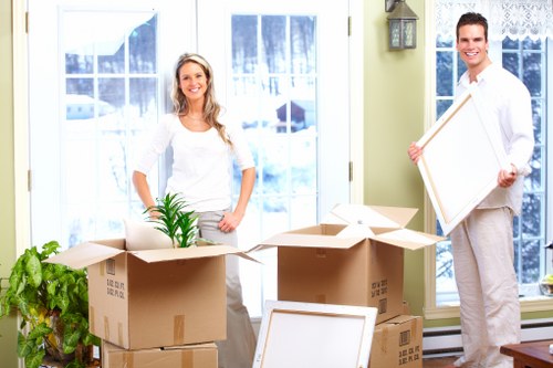 Careful loading of furniture for a Haringey removal service